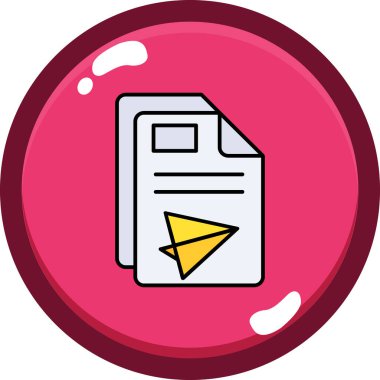 dosya dizini simgesi modada izole edilmiş arkaplan