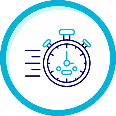 Kronometre simgesi çizimi