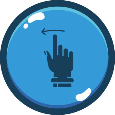 Su. Web simgesi basit tasarım