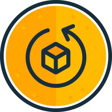 Bir kutunun vektör illüstrasyonuName