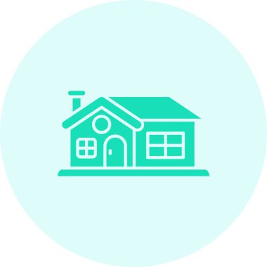 ev vektörü web basit illüstrasyon
