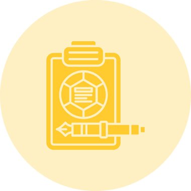 Bir benzin istasyonu simgesinin vektör illüstrasyonu