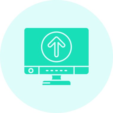 seo modern simgesinin vektör illüstrasyonu