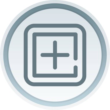 vektör artı simge illüstrasyonu