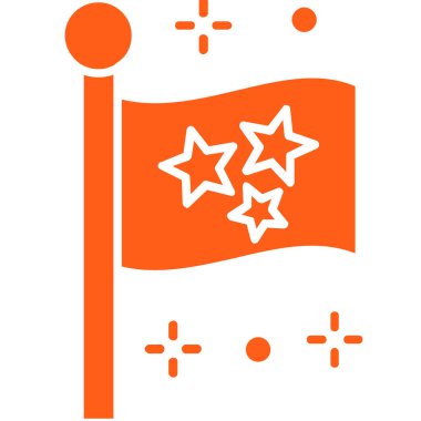 yıldız simgesi vektör illüstrasyonu