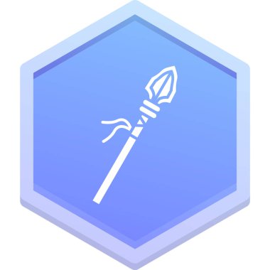 Bir bahçenin ikonunun vektör illüstrasyonu