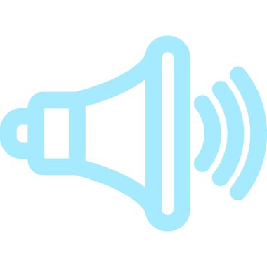 ses hoparlör vektör çizim