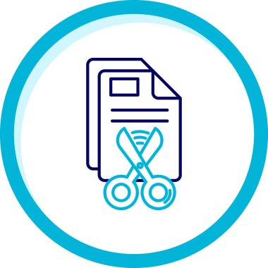 Beyaz arkaplanda izole edilmiş mavi satır dizin dosya belgesi indirme ve gönderme simgesi. dosya belgesi. Muhasebe. Çember simgesi. vektör illüstrasyonu