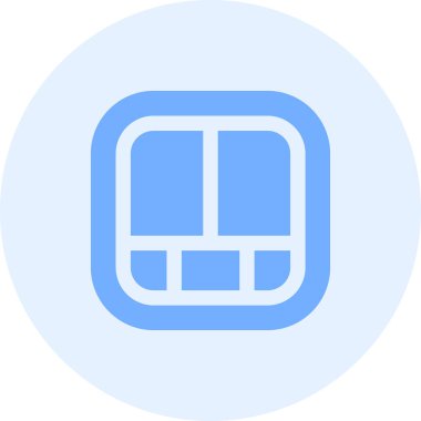 Pencere. Web simgesi vektör illüstrasyonu