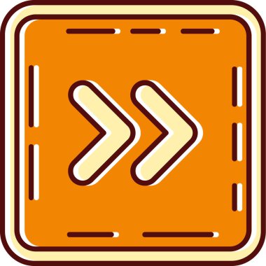 ok simgesi vektör illüstrasyonu