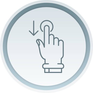 el simgesi, vektör illüstrasyonu