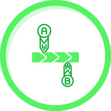 seo modern simgesinin vektör illüstrasyonu