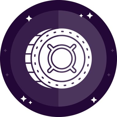 pusula simgesi. vektör illüstrasyonu