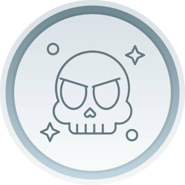 Çapraz kemikli kafatası, basit biçim