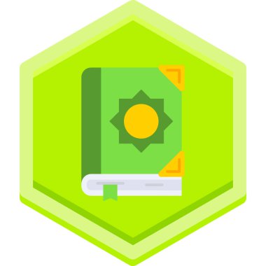 Rozet rozet simgesi düz stil