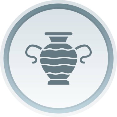 vazo simgesi vektör illüstrasyonu