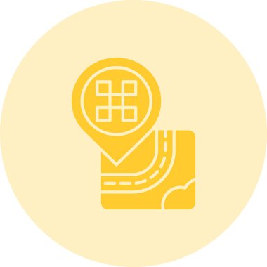 Vektör illüstrasyonu, simge ögesi arkaplanı