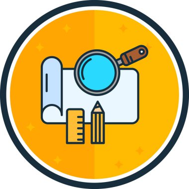 seo modern simgesinin vektör illüstrasyonu