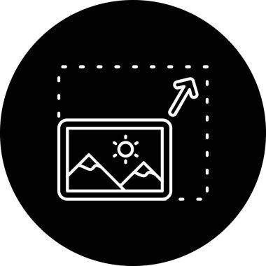 seo modern simgesinin vektör illüstrasyonu