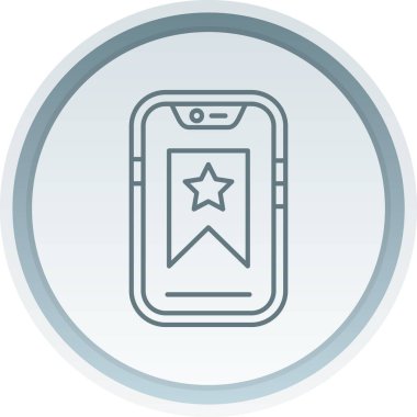 Modern simgenin vektör illüstrasyonu