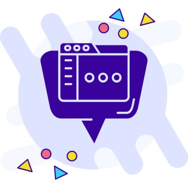 Hoparlör simgesi, vektör illüstrasyonu