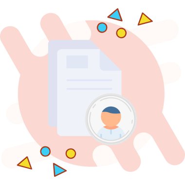 Vektör illüstrasyonu, simge ögesi arkaplanı