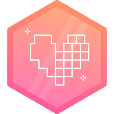 Modern b 'nin vektör illüstrasyonu