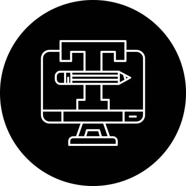 Gıda simgesinin vektör illüstrasyonu