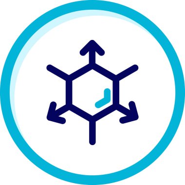 seo modern simgesinin vektör illüstrasyonu