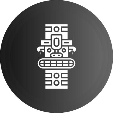 Modern b 'nin vektör çizimi müziğin sembolünden yoksundur