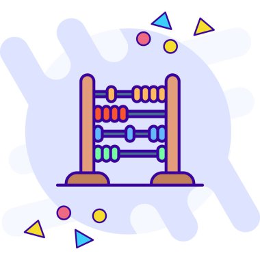 DNA araştırma renk ikonu vektör illüstrasyonu