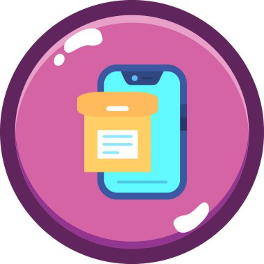 akıllı telefon iletisi web simgesi