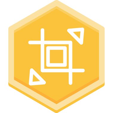 Moda tarzında izole edilmiş Çince simge