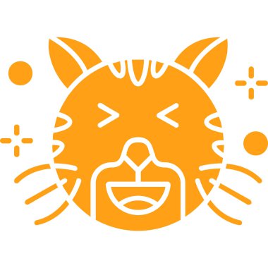 Cadılar Bayramı ikon vektör illüstrasyonu