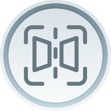 Bir b eksikliği simgesinin vektör çizimi