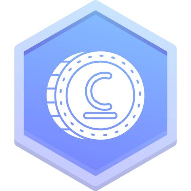 rozet vektör simgesi modern basit illüstrasyon