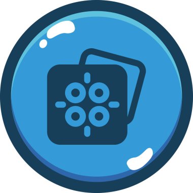 Seo simgesinin vektör illüstrasyonu