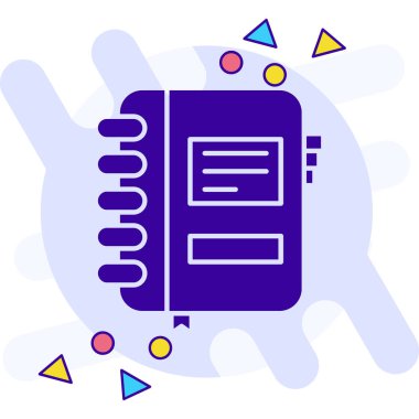 Web simgesi. Dizüstü bilgisayarın vektör çizimi