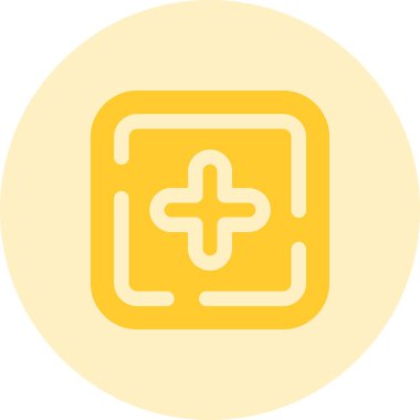 tıbbi simge vektör illüstrasyonu