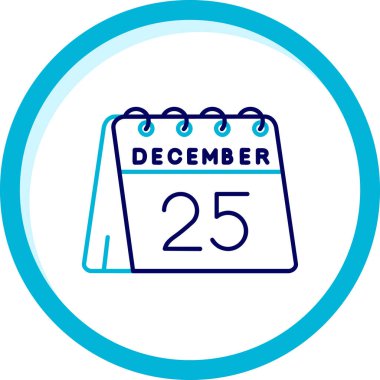 Takvim simgesinin vektör illüstrasyonu