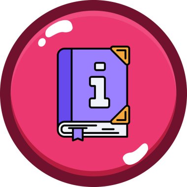 Modern bir simgenin vektör illüstrasyonu