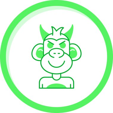 kızgın. Web simgesi basit illüstrasyon