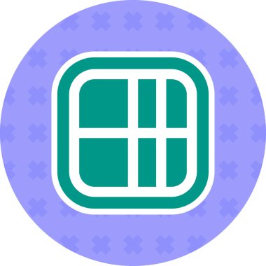 Benzersiz bayrak vektör illüstrasyonu