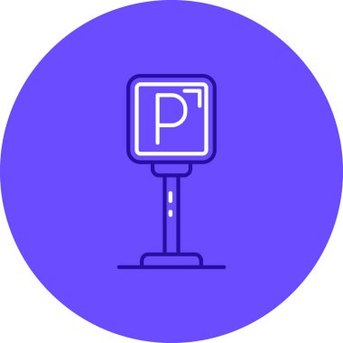 harita pin ikonu vektör illüstrasyonu