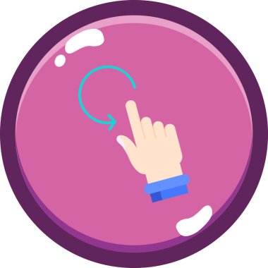 parmak tıklama simgesi