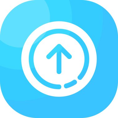 Ok. Web simgesi basit illüstrasyon