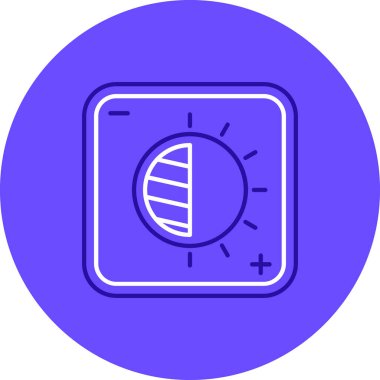 Güneş paneli simgesinin vektör illüstrasyonu