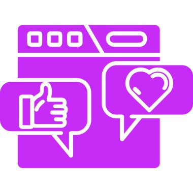 seo modern simgesinin vektör illüstrasyonu