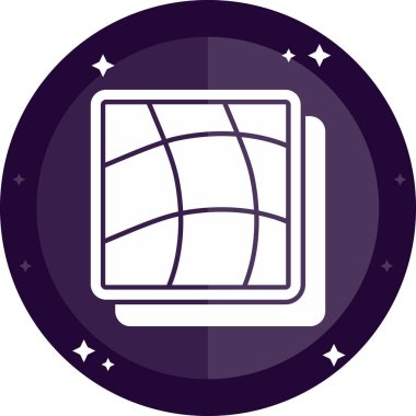 Modern b 'nin vektör illüstrasyonu eksik simgesi