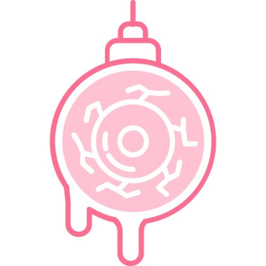 Noel çanı simgesi vektör illüstrasyonu